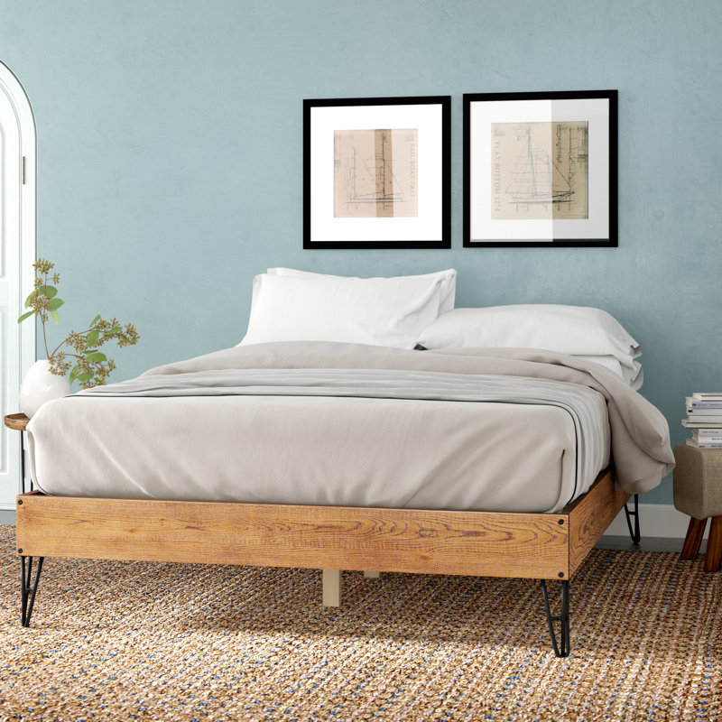 Grain Wood Furniture Montauk Solid Wood No Headboard Bed & Reviews ...